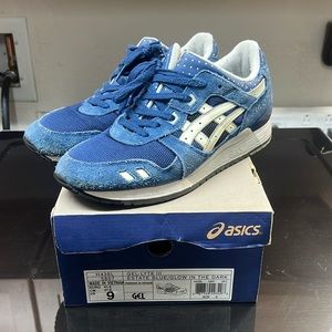 Ascics Gel Lyte 3 Estate Blue / Glow in the Dark